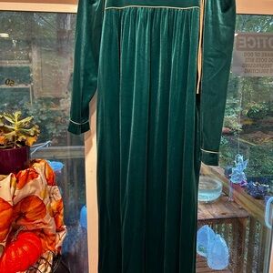 Elegant Green Long Dress